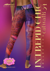 Yoga Leggings: Cyberpunk