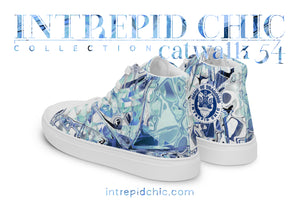 Men’s high top canvas shoes: Ice Capades