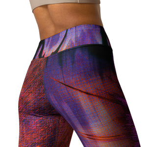 Yoga Leggings: Cyberpunk