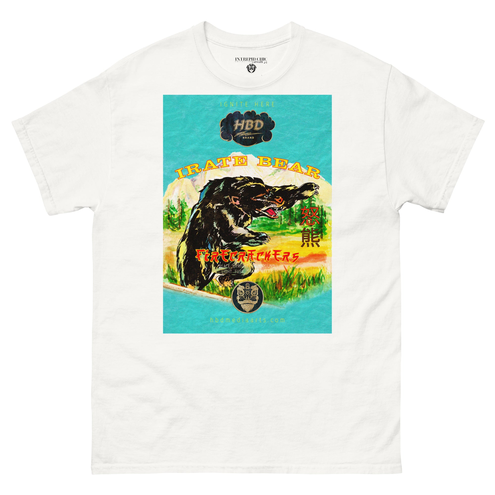 Men's classic tee: Irate Bear