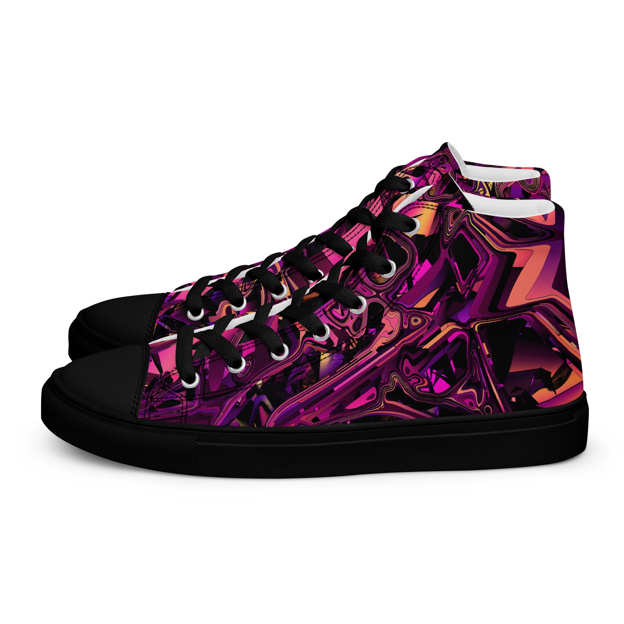 Men’s high top canvas shoes: Chromatica