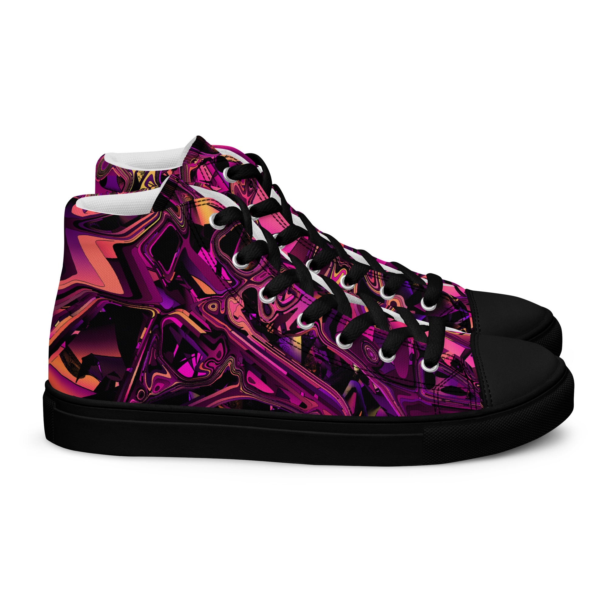 Men’s high top canvas shoes: Chromatica