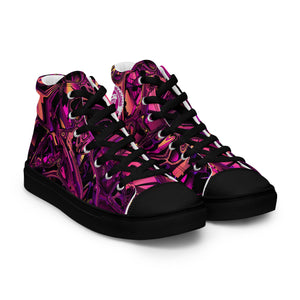 Men’s high top canvas shoes: Chromatica