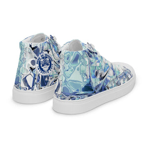 Men’s high top canvas shoes: Ice Capades