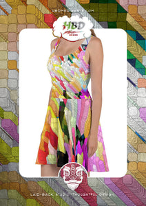 Skater Dress: Wall Street