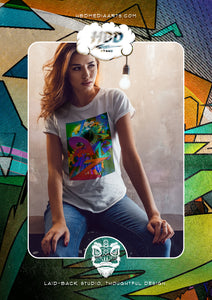 Women's fitted eco tee: Jazz