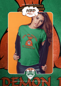Unisex T-Shirt: HBD Six Demon Bag