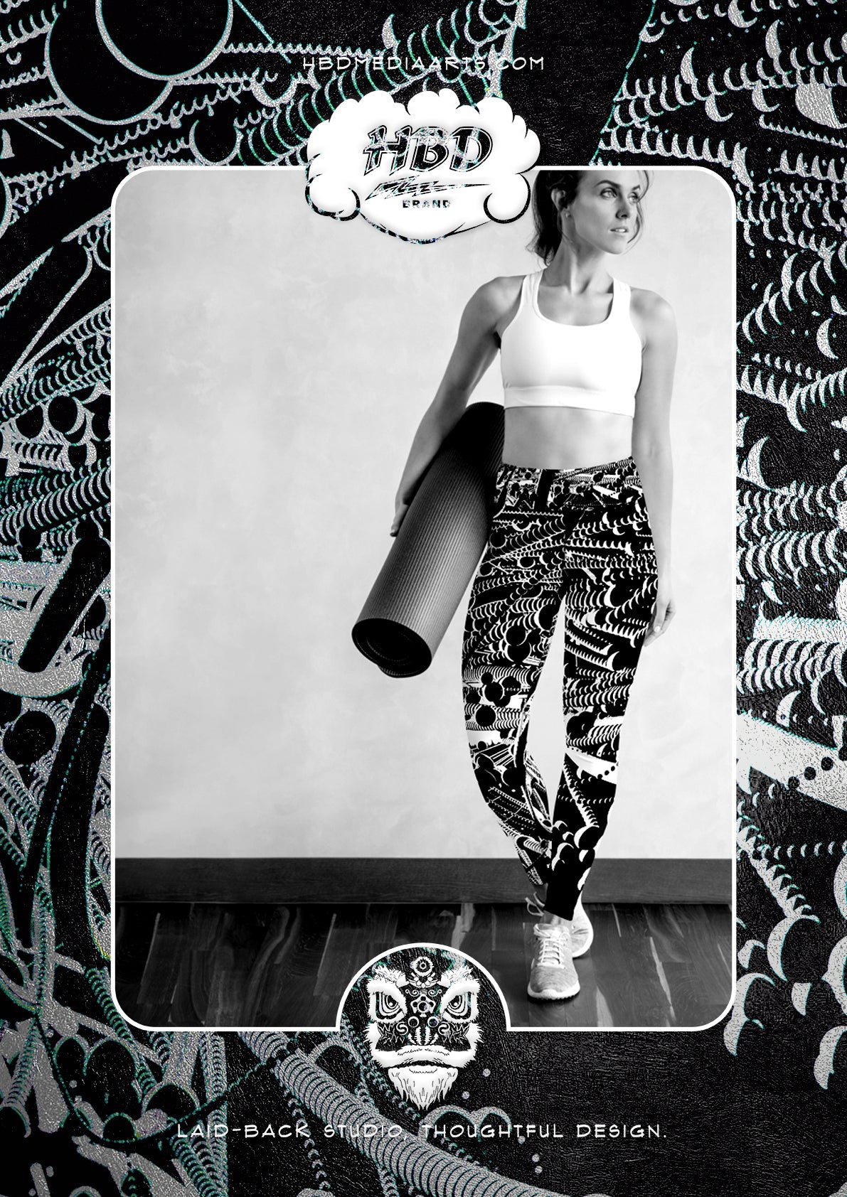 Yoga Leggings: Adrenaline