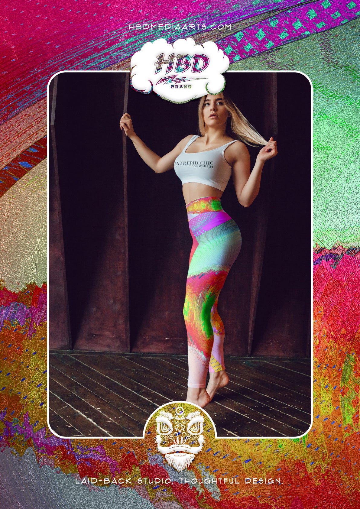 Yoga Leggings: Merapi