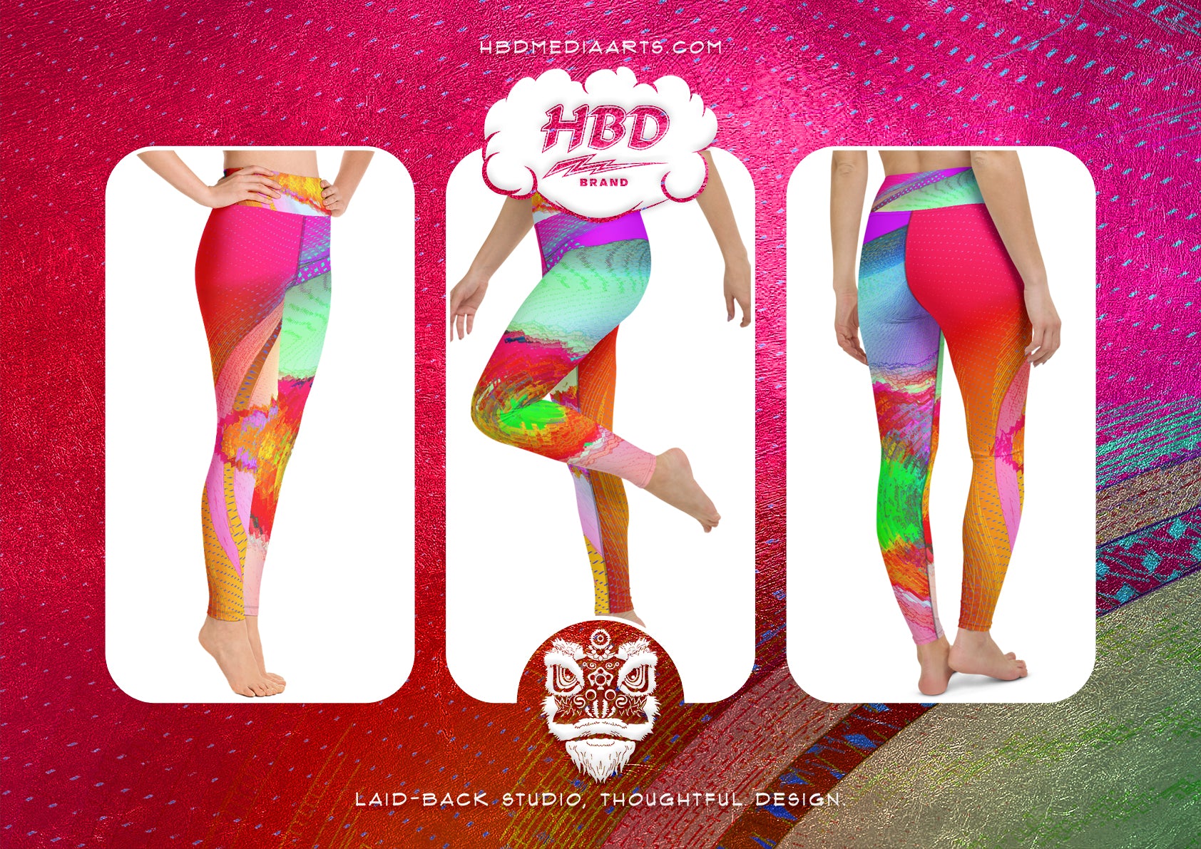 Yoga Leggings: Merapi