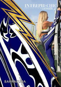 Yoga Leggings: Barracuda