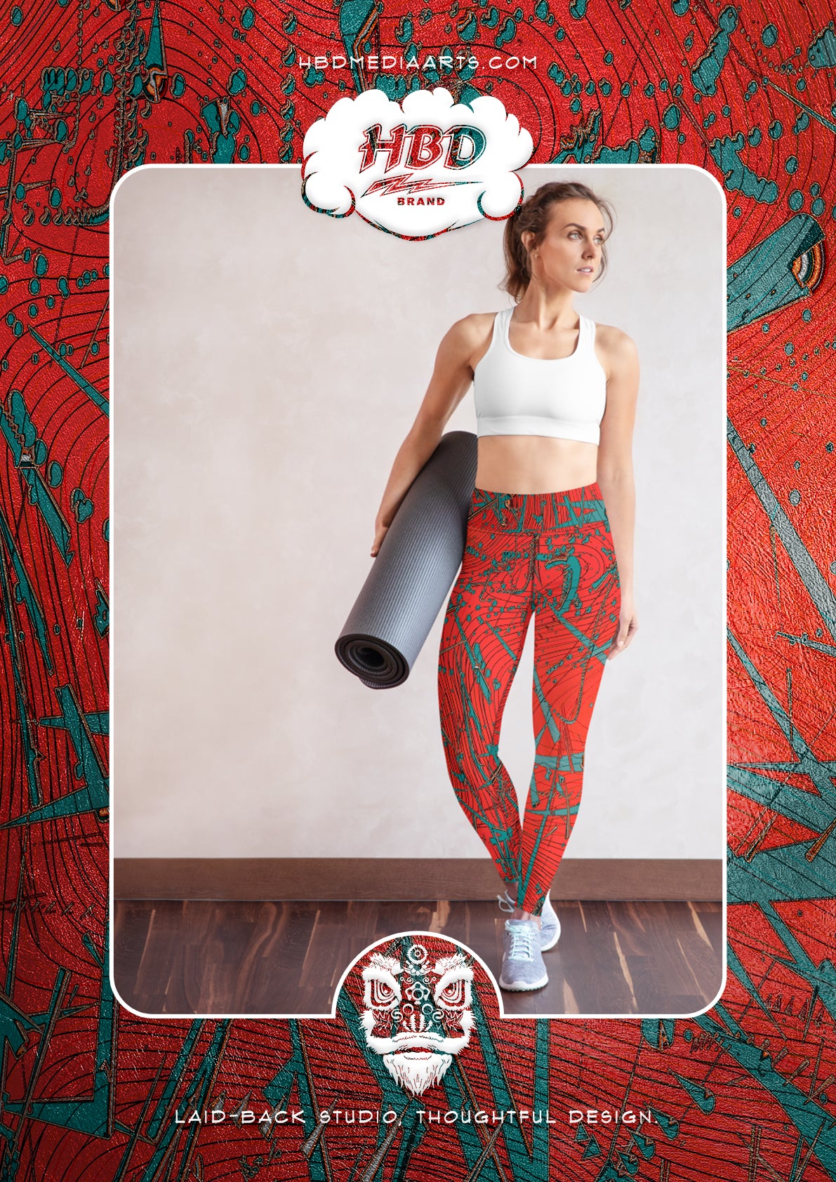 Yoga Leggings: 'Tis the Spritzer