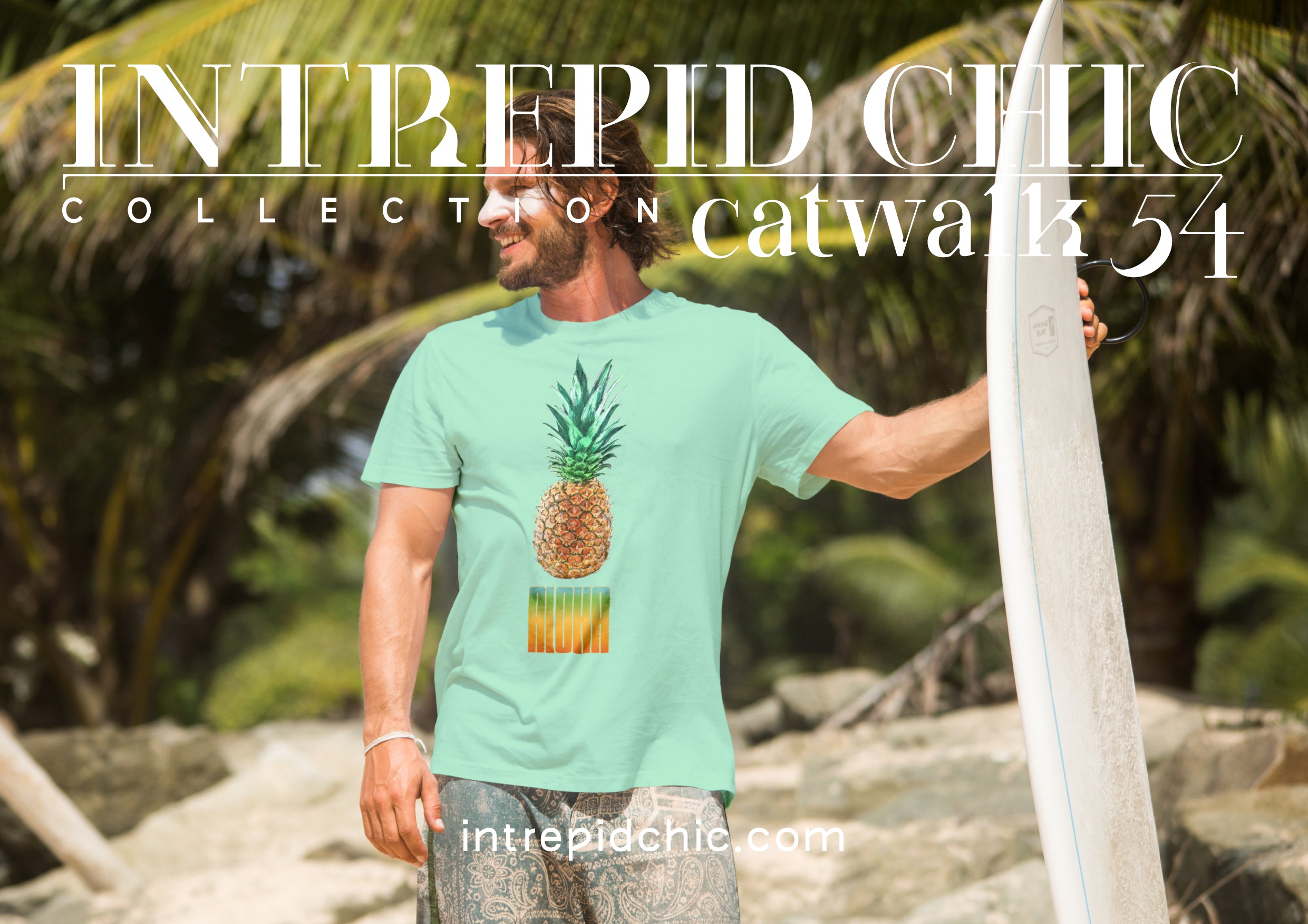 Short-Sleeve Unisex T-Shirt: Pineapple Aloha