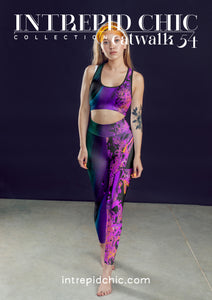 Yoga Leggings: Peacock Ore