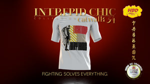 Men's Classic Tee: Fighting Solves Everything