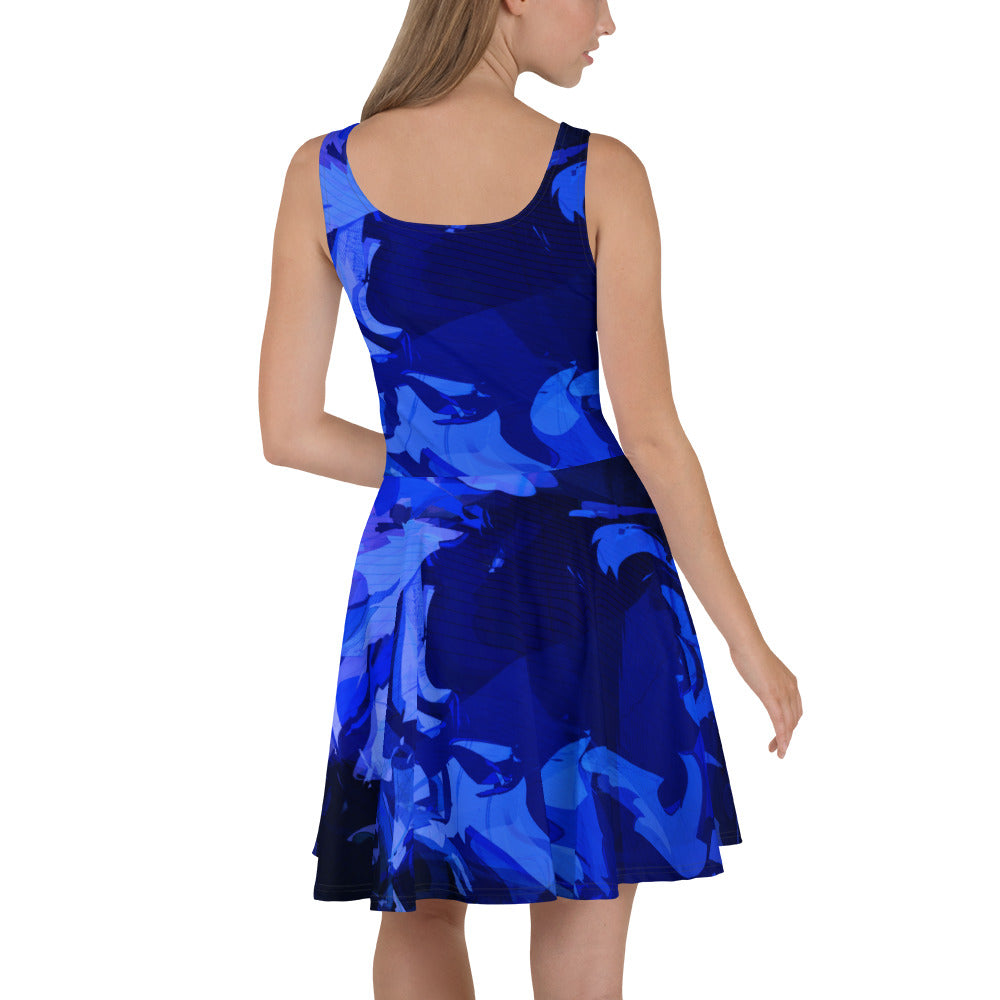 Skater Dress: Rhapsody in Blue