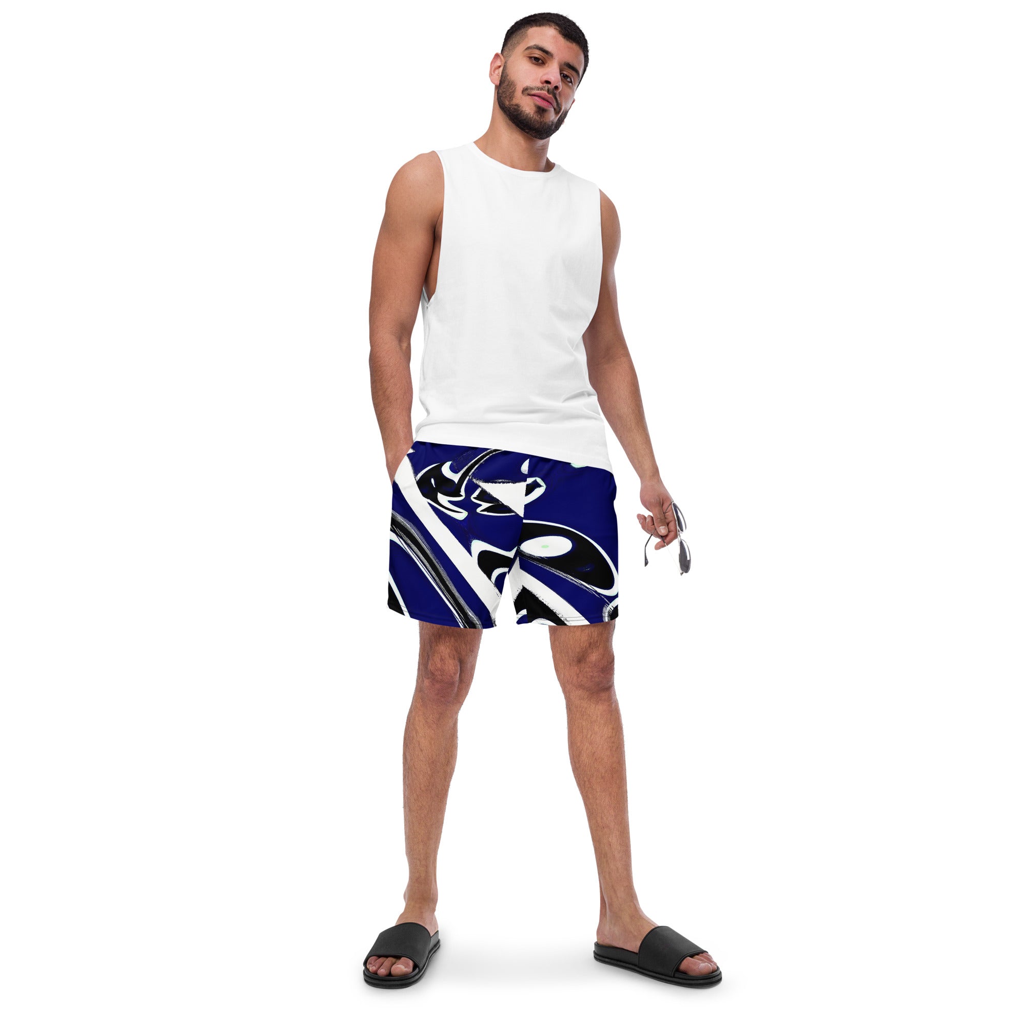 Men's Swim Trunks: Barracuda