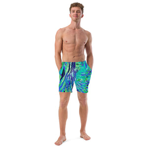 Men's Swim Trunks: Rock Dance