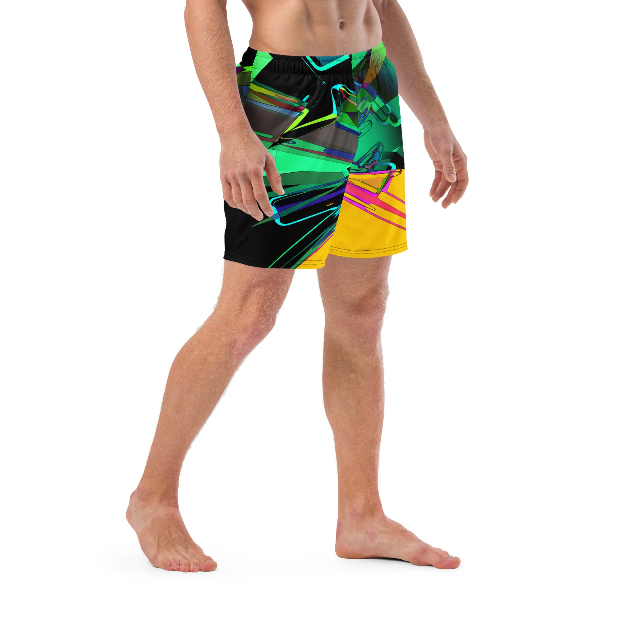 Men's Swim Trunks: Emerald City