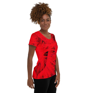 Women's Athletic T-shirt: Star One