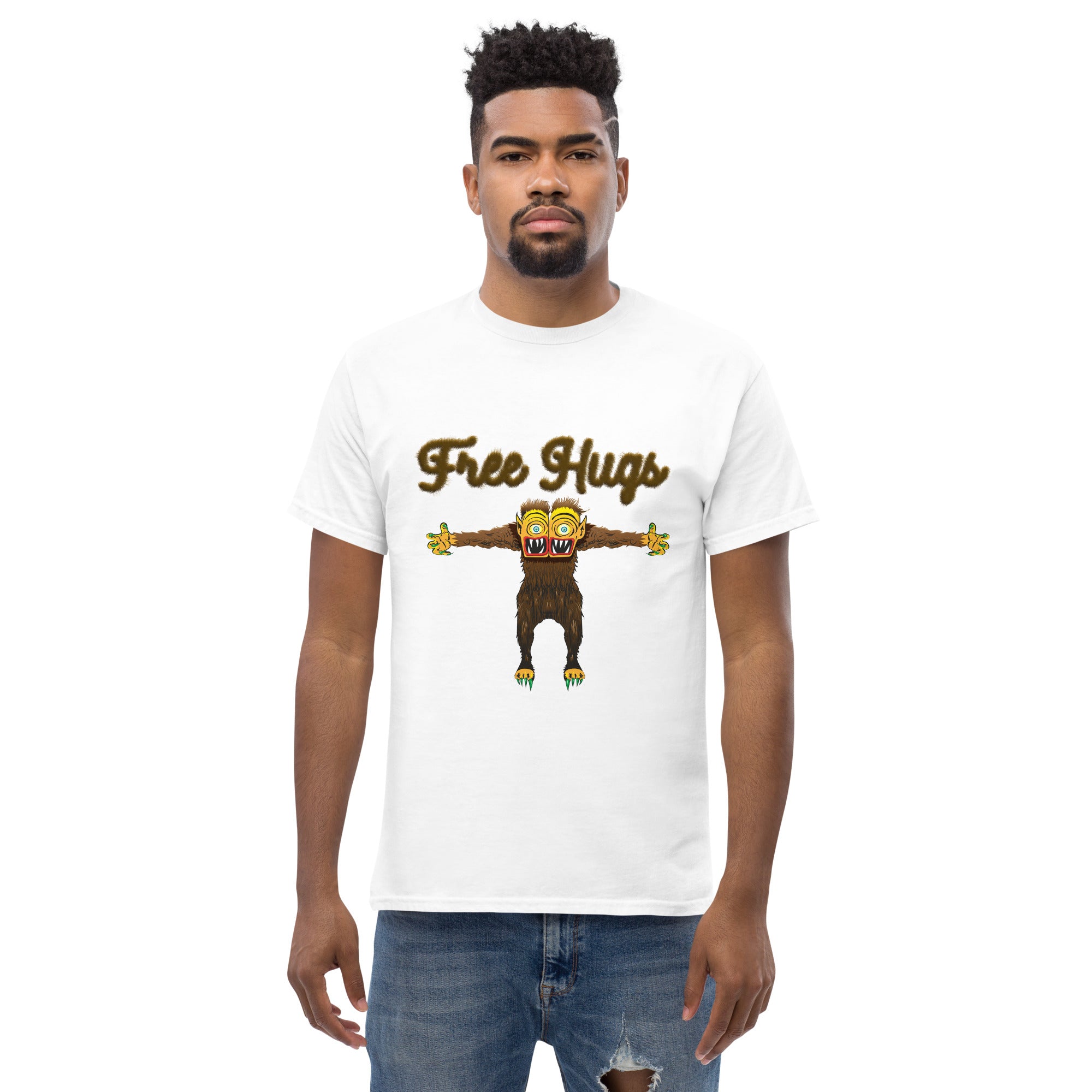 Men's Classic Tee: Free Hugs